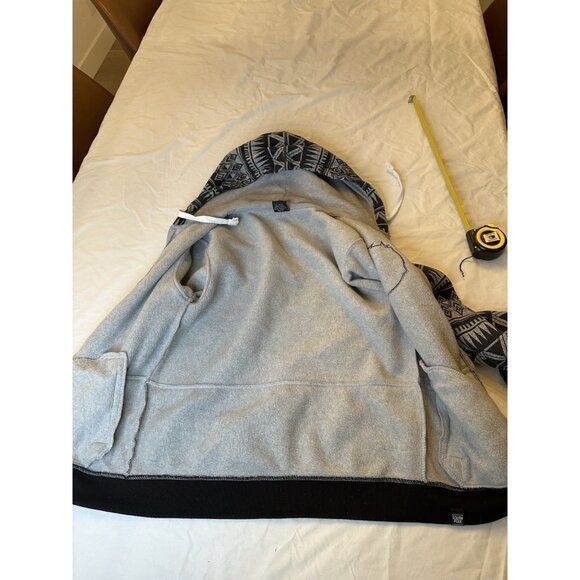 Southpole Y2K Men's Gray Full Zip Hoodie Size M Graphic Print Vintage - Picture 6 of 10